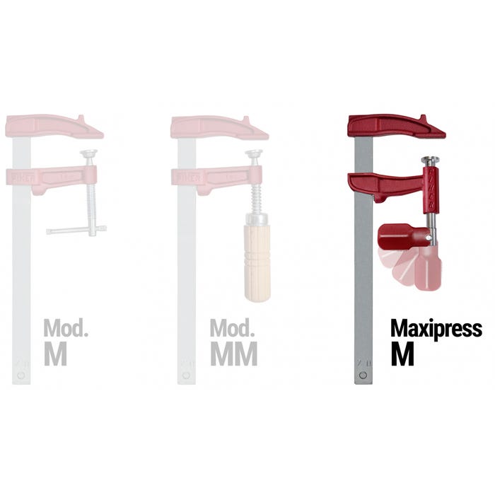 Serre-joint Maxipress modèle M Capacité de serrage : 12 cm 3