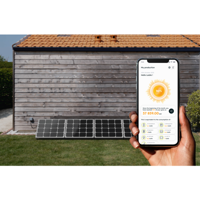 Kit panneaux solaires Floral Beem Energy - installation au sol - 300W