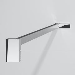 HÜPPE Design Pure, paroi de douche à l'italienne 110x200 cm, verre transparent, orientation gauche et droite (8P1128092322) 3