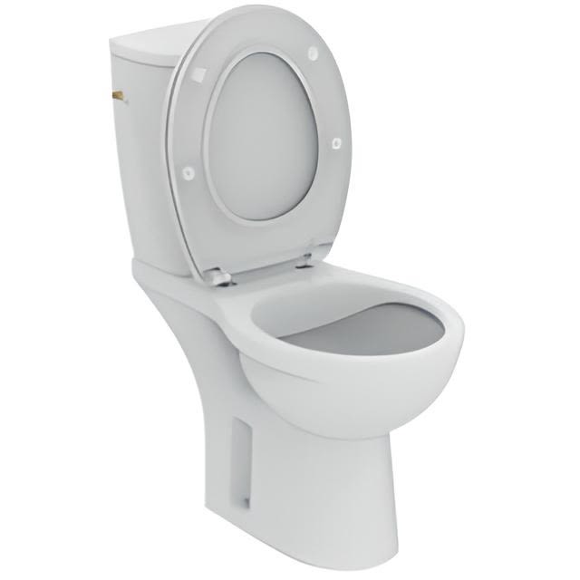 Pack WC sans bride ULYSSE sortie horizontale blanc - PORCHER - P014701 0