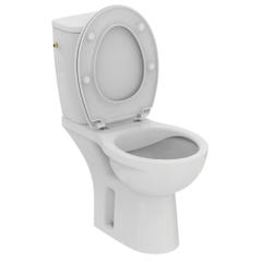 Pack WC sans bride ULYSSE sortie horizontale blanc - PORCHER - P014701 5