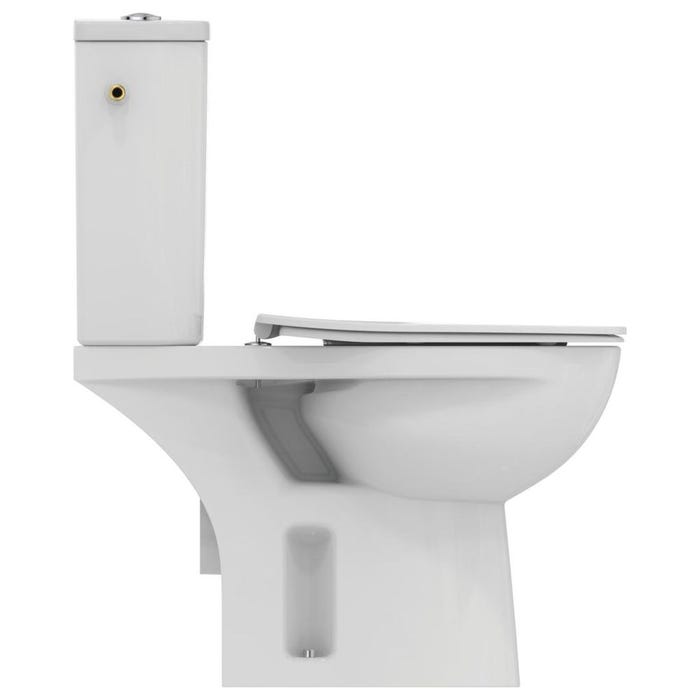 Pack WC sans bride ULYSSE sortie horizontale blanc - PORCHER - P014701 6