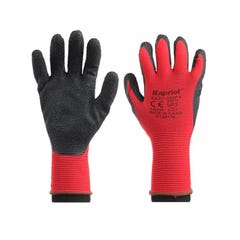 40 Paires de gants de protection manutention générale SMART GRIP rouge KAPRIOL 1