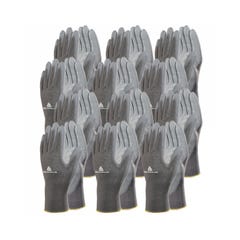 12 paires de Gants tricot polyamide / paume polyuréthane VE702PG DELTA PLUS 0