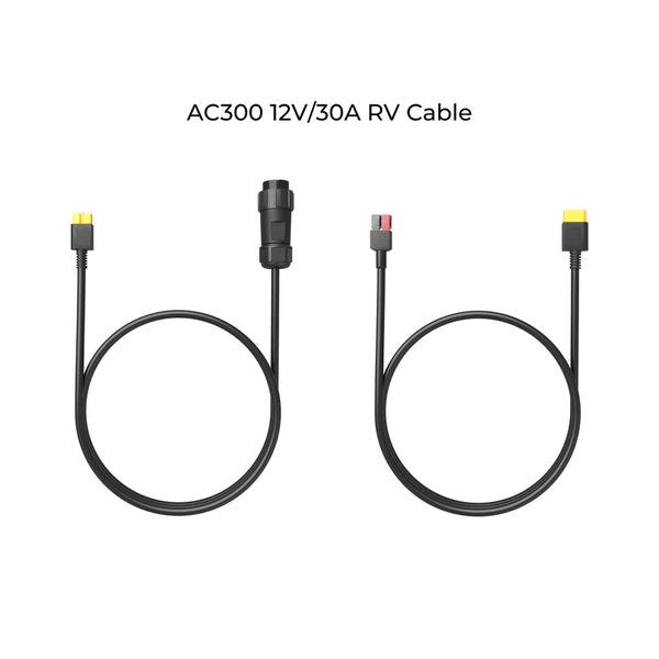 BLUETTI Câble de RV 12V/30A pour AC300 0