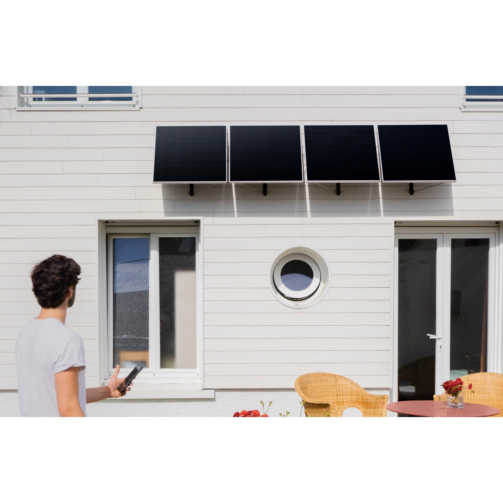 Kit panneaux solaires Classique Beem Energy - installation au mur - 300W 1
