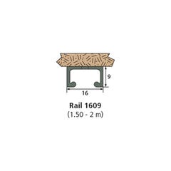 Rail minitub - Longueur : 1500 mm - MANTION 1