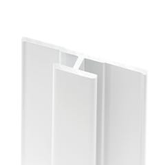 Schulte Profilé de jonction pour Schulte Panneau mural de douche, DécoDesign,  Blanc, 210 cm