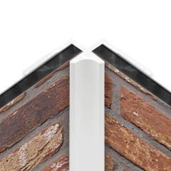 Schulte Profilé d'angle intérieur pour Panneau mural de douche, DécoDesign,  Blanc, 210 cm 2