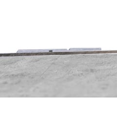 Schulte Profilé de jonction invisible pour panneaux muraux de douche, DécoDesign,  Alu argenté, 209 cm 2