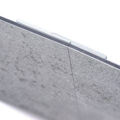 Schulte Profilé de jonction invisible pour panneaux muraux de douche, DécoDesign,  Alu argenté, 209 cm