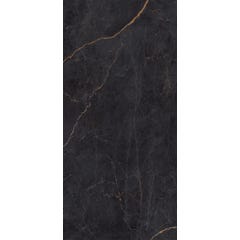 Schulte Pack de 2 panneaux muraux 100 x 210 cm, revêtement pour douche et salle de bains, DécoDesign SOFTTOUCH, marbre anthracite cuivre 1