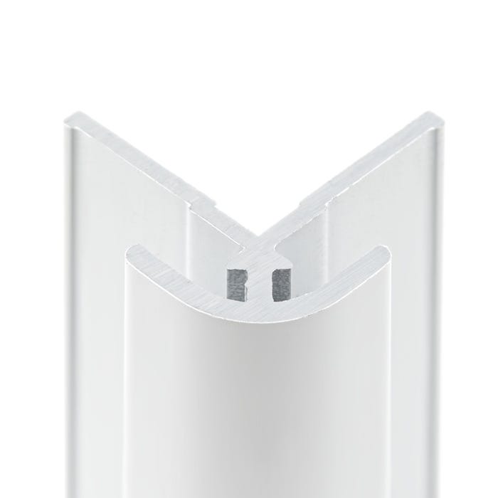 Schulte Profilé d'angle extérieur pour Panneau mural de douche, DécoDesign,  Blanc, 210 cm 0
