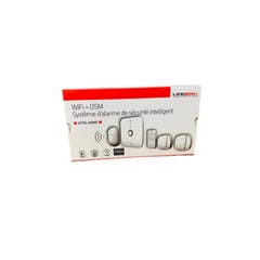 Kit alarme de maison gsm et wifi lifebox kit 3 0
