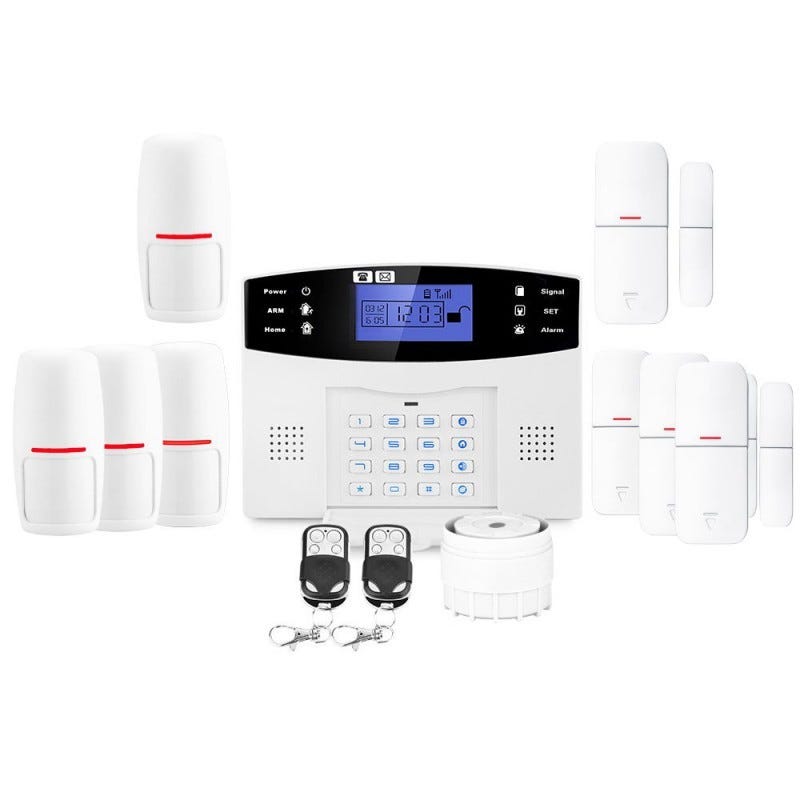 Alarme maison sans fil gsm lifebox evolution kit-4 0