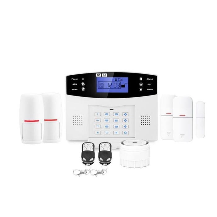 Alarme sans fil gsm pour appartement lifebox evolution kit-2 0