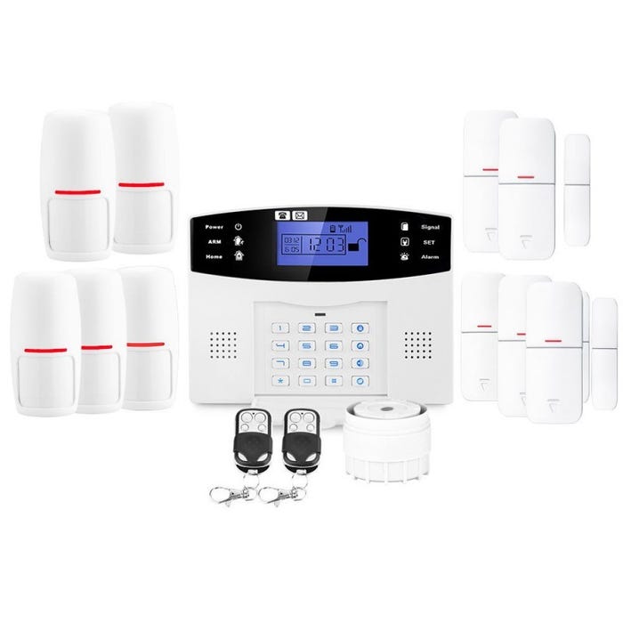 Alarme maison sans fil gsm lifebox evolution kit-5 0