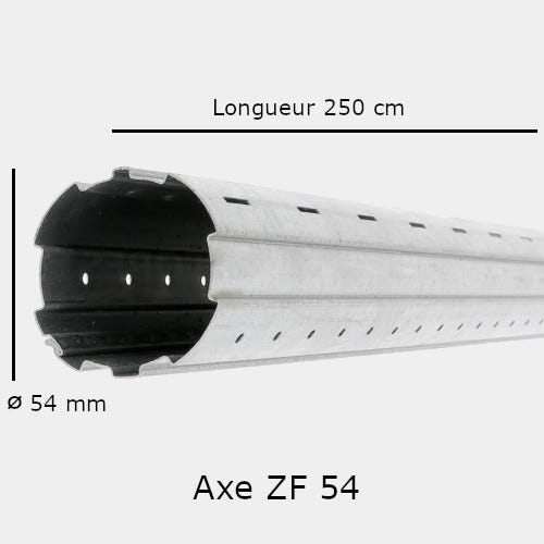 Axe ZF 54 mm de diamètre et 2.5 m de long 1