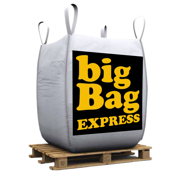 Big Bag de 1m³ (+/- 1,5T) Galet de Marbre Blanc de Carrare Ø 12/16 mm - Livraison PREMIUM 1