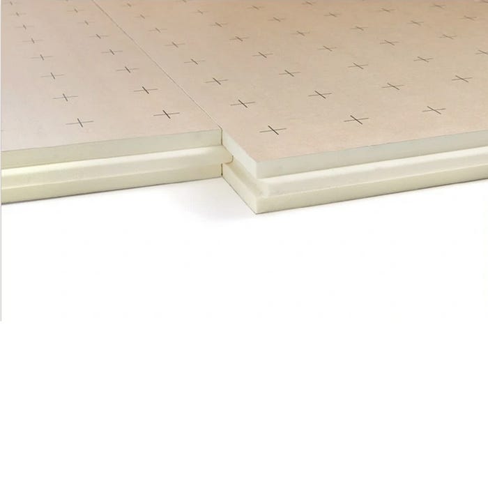 Dalle plancher chauffant épaisseur 82 millimètres R3.70 - paquet de 6 dalles - 7.2 m2 2