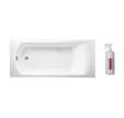 JACOB DELAFON Baignoire droite Ove acrylique + nettoyant acrylique pour baignoire , 180 X 80