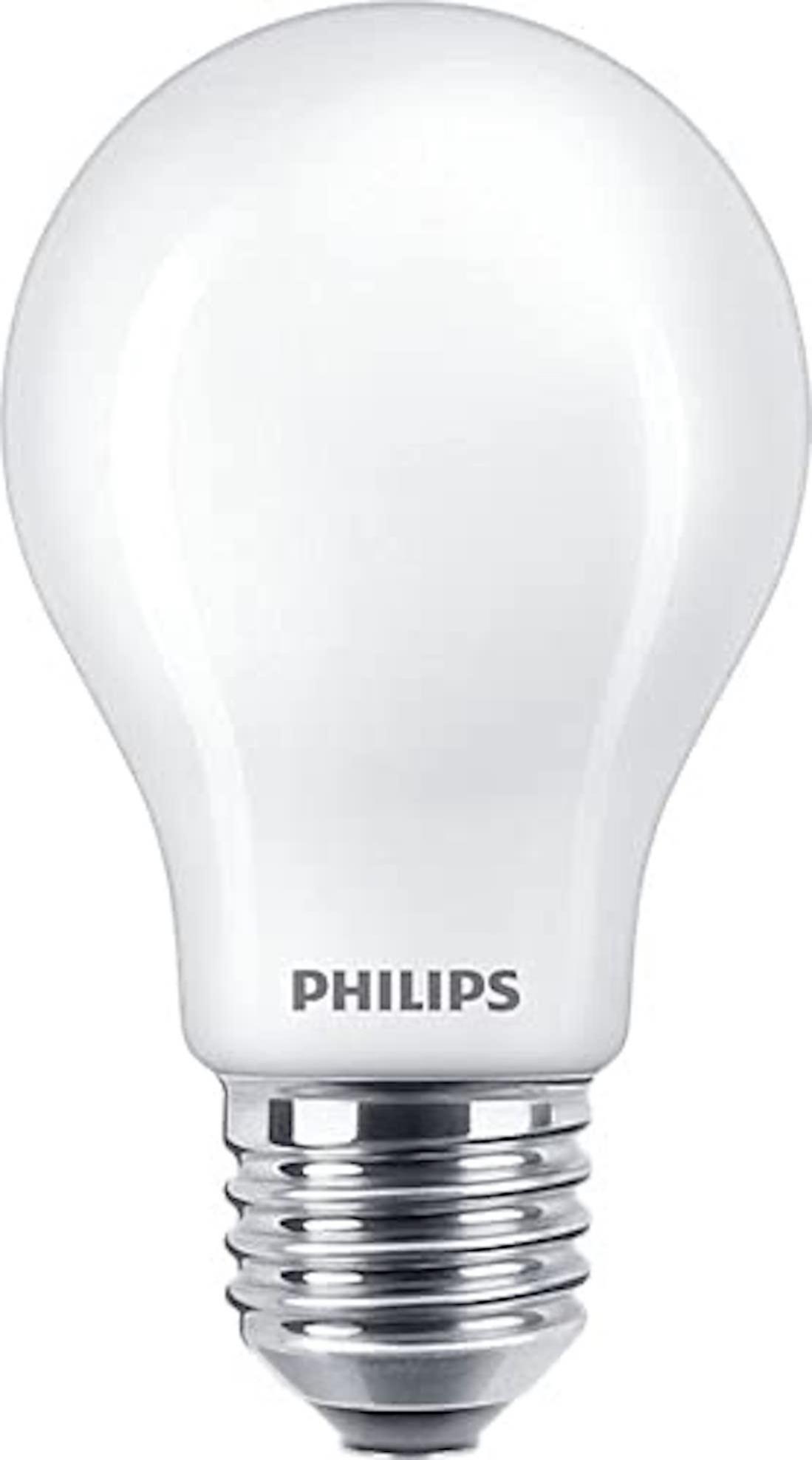 Philips ampoule LED Standard E27 100W Blanc Chaud Dépolie Verre