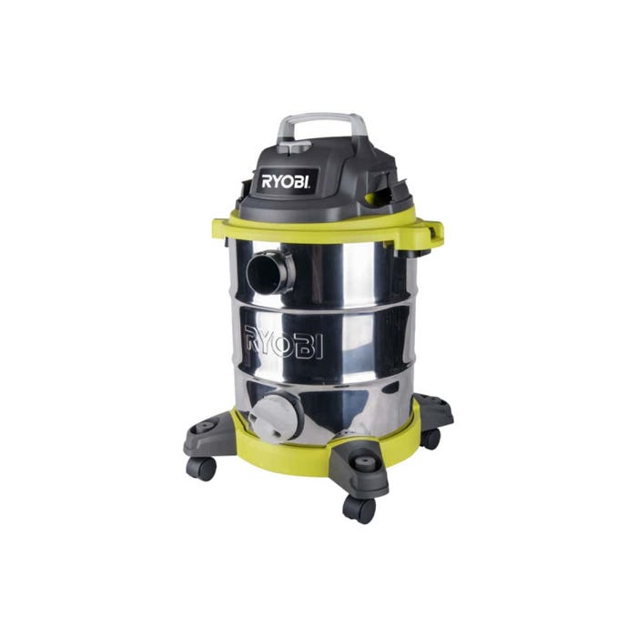 Pack RYOBI Aspirateur eau et poussière RVC-1530IPT-G - 1500W - 30L - 3 sacs à poussière - 20 L - RAKVACDB20 1
