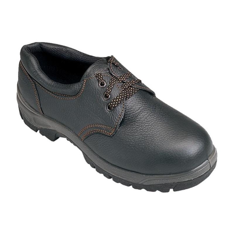 Chaussures de sécurité basses NACRITE S1P SRC en cuir fleur de buffle noir P42 - B0912-T42 0
