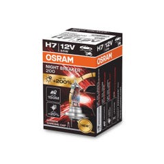 OSRAM NIGHT BREAKER 200 H7 AUTO LAMPE HALOGÈNE 2 pièce(s) 2