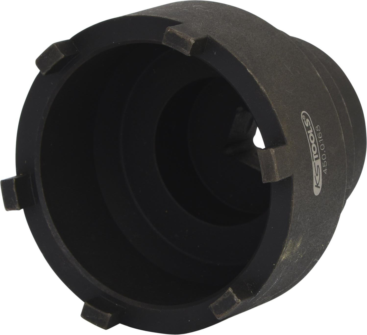 Douille à 6 ergots pour écrou d'essieu-Spécial Mercedes-MAN, 115 mm ...