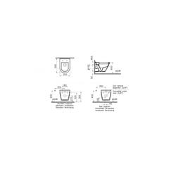 Grohe Pack WC Rapid SL + WC VITRA S50 + Abattant softclose + Plaque Chrome Mat (Grohe-S50-5) 3