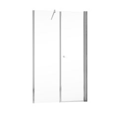 Schulte Porte de douche pivotante, verre 6 mm, profilé aspect chromé, Garant, anticalcaire 120 x 200 cm, ouverture vers la droite 1