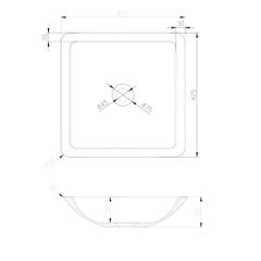 Vasque à poser en Solid surface Blanc mat - Isiro 4