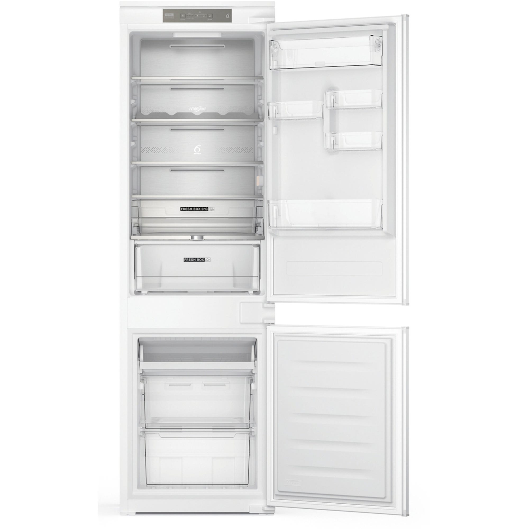 Réfrigérateurs combinés 250L Froid Froid ventilé WHIRLPOOL 54cm E, 4989961 1
