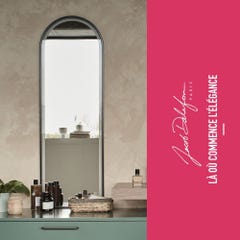 Miroir de salle de bain JACOB DELAFON grande hauteur Silhouette 120x40cm, Noir satiné 2