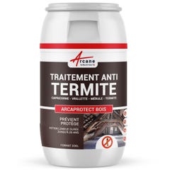 Traitement Bois Anti Termite : Traitement Des Bois, Charpente, Ossature Intérieur/extérieur - - 200 L