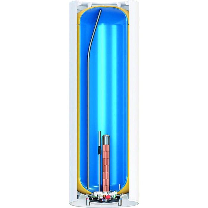 Chauffe-eau électrique vertical mural 200 litres ZENEO ACI hybride compact - ATLANTIC -156213 1