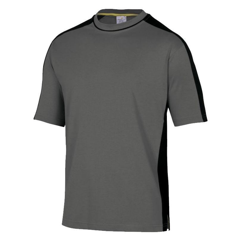Tee-shirt MACH SPIRIT coton gris/noir TM - DELTA PLUS - MSTM5GRTM 0