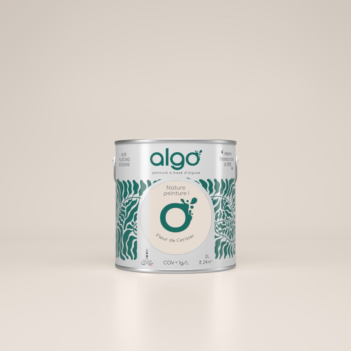 Peinture Algo - Beige Fleur de Cerisier - Satin - 0.5L 0