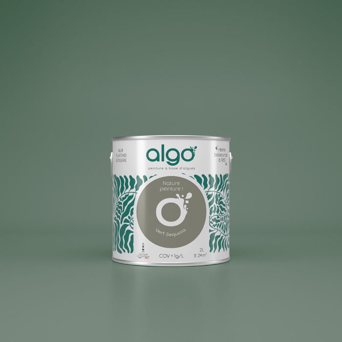 Peinture Algo - Vert Sequoia - Satin - 0,5L 0