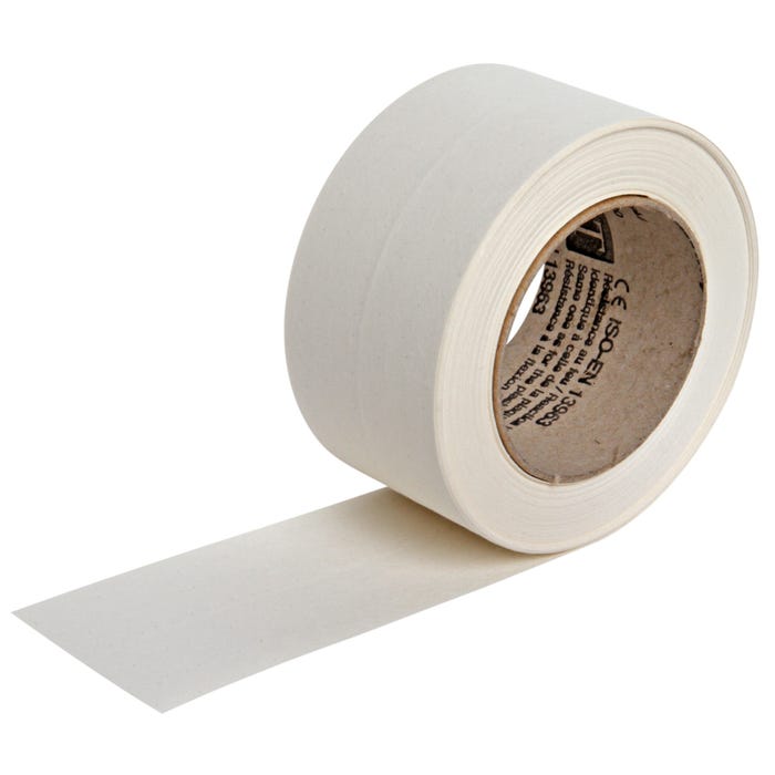 Bande joint papier kraft Semin pour réaliser les joints des plaques de plâtre en association avec un enduit - 23 m sous blister 0