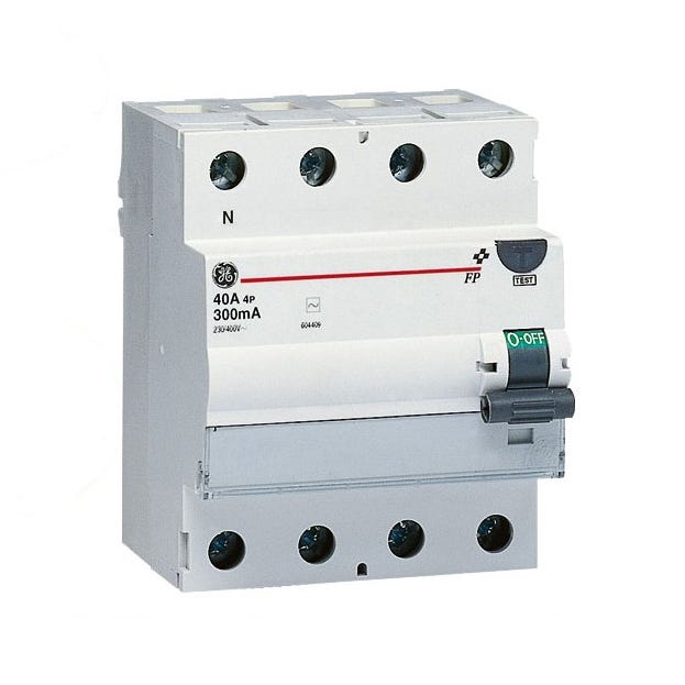 Interrupteur différentiel 4P - Type AC 25A 30MA 0