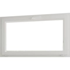 Fenêtre PVC abattant H 60 x L 120 cm avec poignée 2