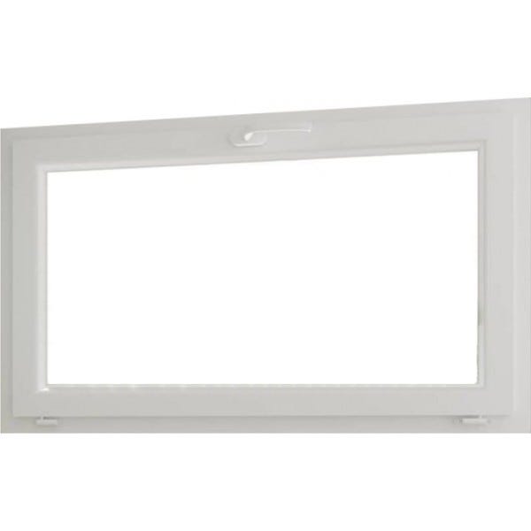 Fenêtre PVC abattant H 60 x L 100 cm avec poignée 2