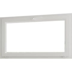 Fenêtre PVC abattant H 60 x L 90 cm avec poignée 2