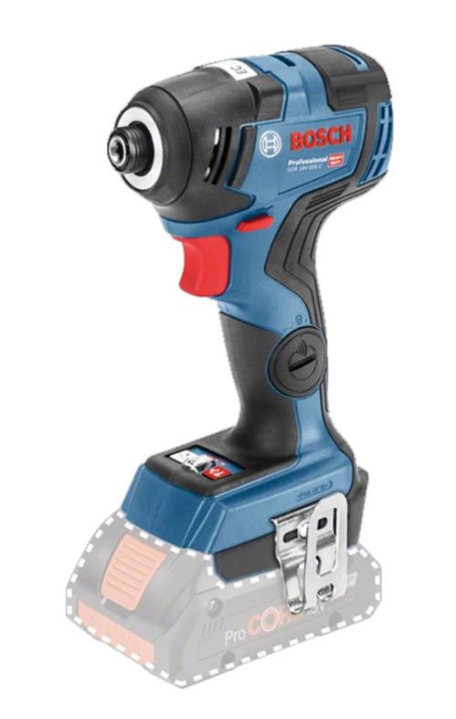 Visseuse à chocs sans fil GDR 18V-200 C (sans batterie ni chargeur) en boîte carton - BOSCH - 06019G4104