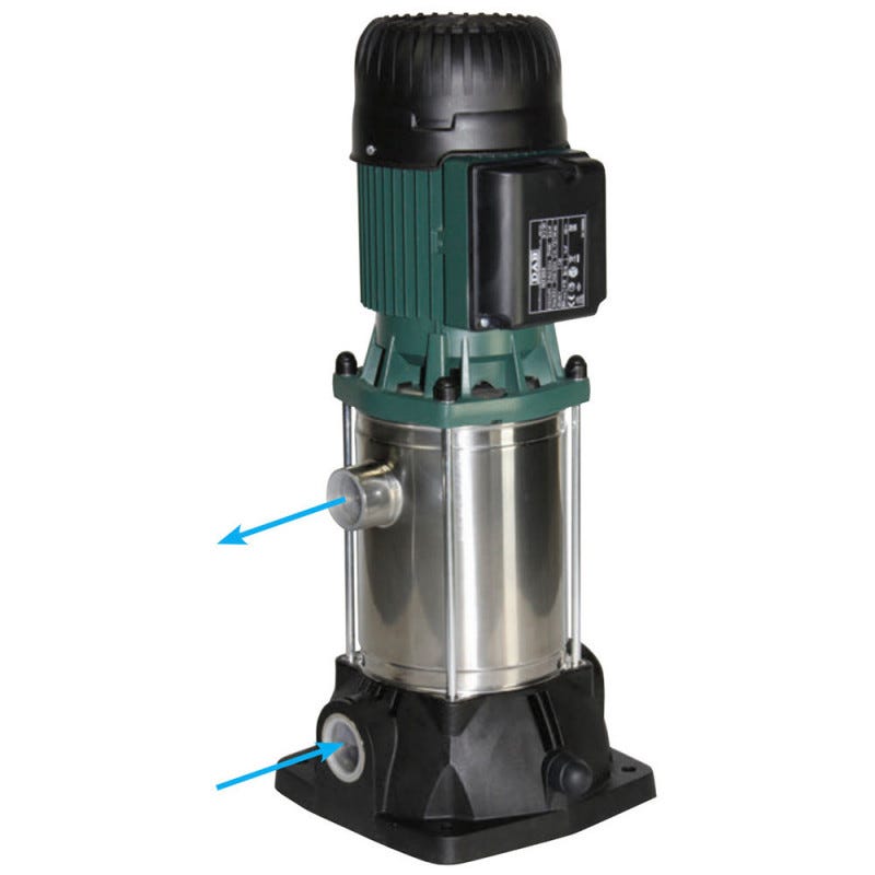 Pompe a eau DAB KVCX2080M 0,55 kW jusqu'à 6 m3/h monophasé 220V 0