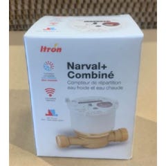 Compteur eau chaude/eau froide NARVAL 15 3/4 - ITRON - 6UAB15Y110BR100LFCBX 2