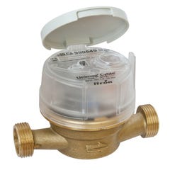 Compteur eau chaude/eau froide NARVAL 15 3/4 - ITRON - 6UAB15Y110BR100LFCBX 1