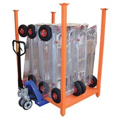 Rack mobile de stockage empilable 1800kg H.1219mm - STOCKMAN - RMC1200 1